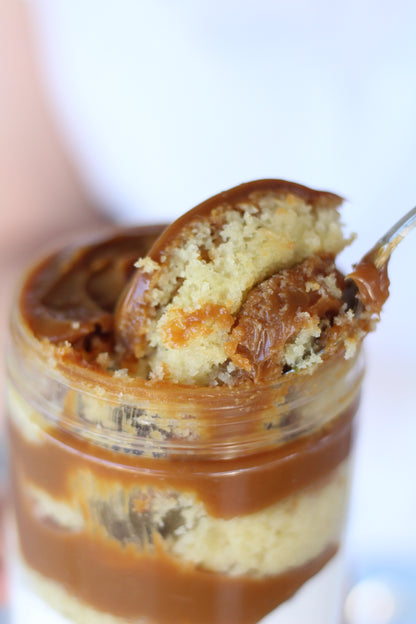 Dulce de Leche Cake Jar